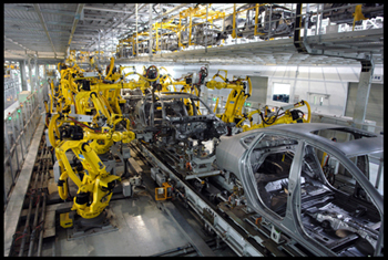 汽车制造业带动工业机器人的快速崛起