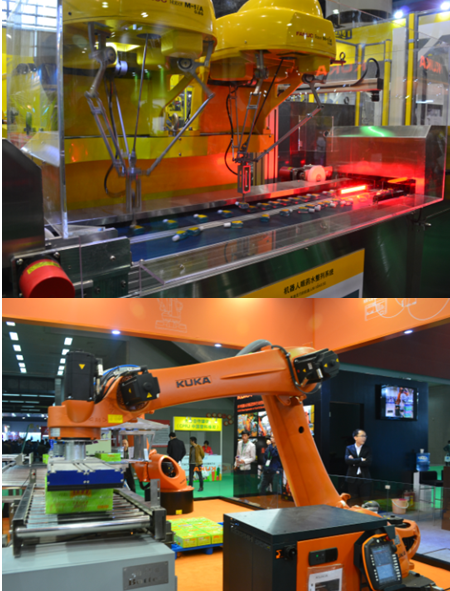 2015广州国际工业自动化与包装展——楼上楼下 比拼机器人与自动化