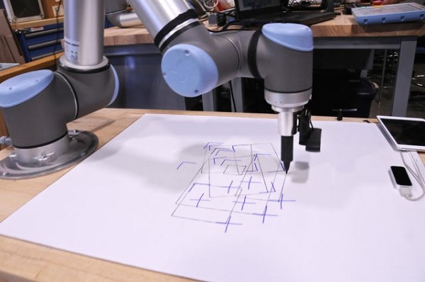 机器人可以学习一种视觉语言来切割出不同的形状