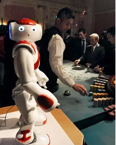 赌场机器人现身日本 协助庄家发牌