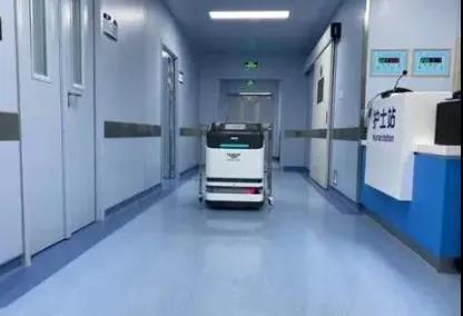 京东数科自主研发室内运送AI机器人落地